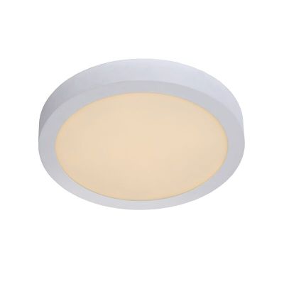 Lampe plafond moderne blanche, Brice, 30W, 3000K LED, IP44