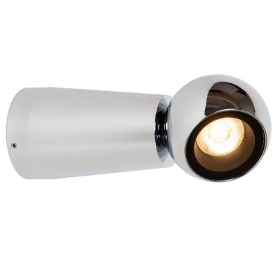 Luminaire extérieur moderne chromé, Ipsos, 5W, 2700K LED, IP54