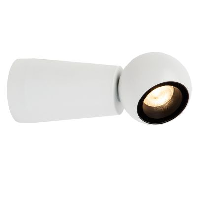Luminaire extérieur moderne blanc, Ipsos, 5W, 2700K LED, IP54