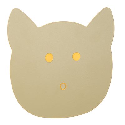 Applique murale pour enfants moderne verte, Charlie, 5W, dim to warm LED, avec variateur tactile