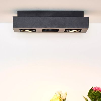 Spot plafond moderne noir, Xirax
