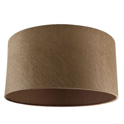 40 cm abat-jour en velours marron, Rody