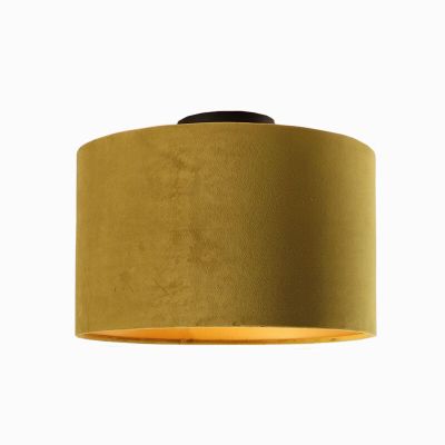 Lampe plafond jaune moderne, Krista