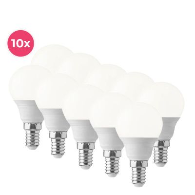 10-pack Lasco E14 lampe ampoule LED blanc chaud, 3w