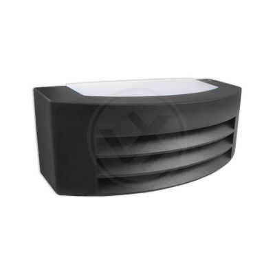 Luminaire extérieur en aluminium noire, Mingus, IP54