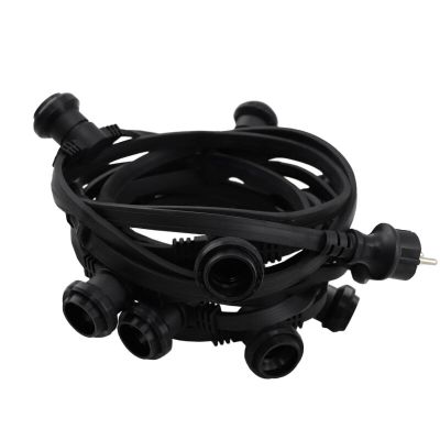 25m guirlande guinguette, 25 culots