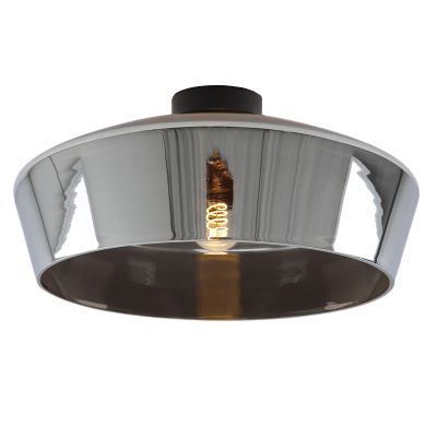 Lampe plafond grise moderne, Manus