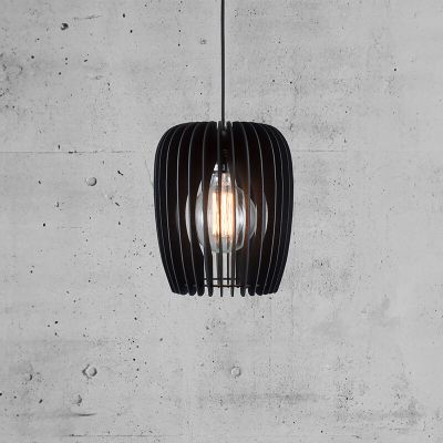 Suspension en bois noire, Tribeca