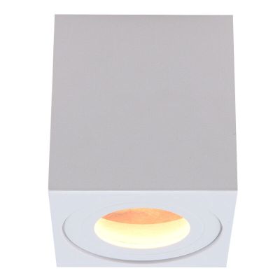 Spot en saillie blanc moderne, Alion, IP44