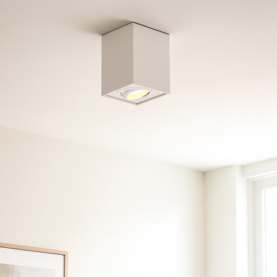 Spot en saillie blanc moderne, Dane