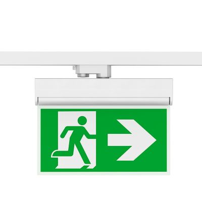 Éclairage de secours triphasé blanc, Toke, Pro