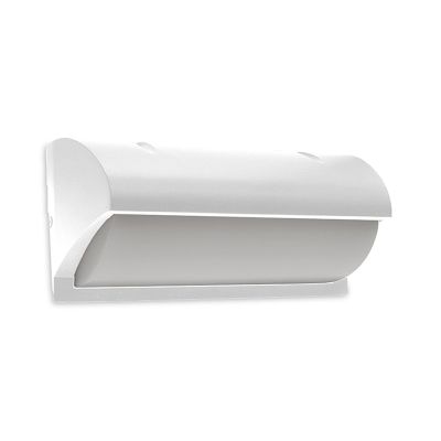 Luminaire extérieur blanc en aluminium, Rajko, 12W, 3000K LED, IP54