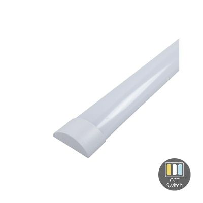 Barre LED 150 cm - Cong - 30 W/40 W/50 W - Interrupteur blanc - IP40