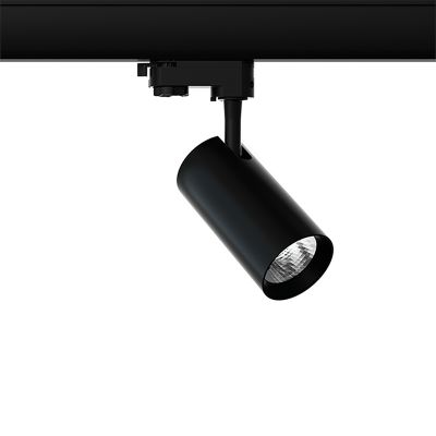 Spot noir triphasé Esmiralda, 10W, 4000K, Pro