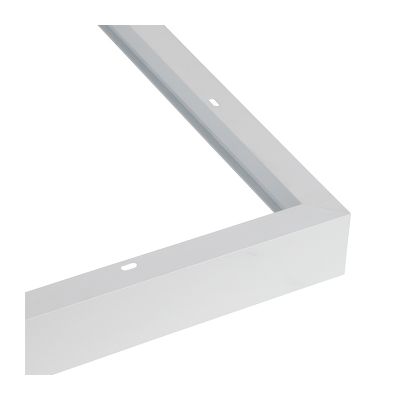 Cadre clic en saillie blanc 30x120
