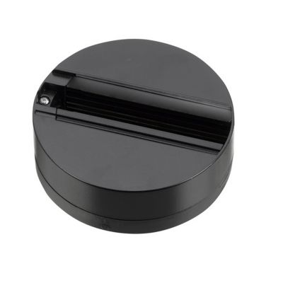 Monopoint pour éclairage sur rail triphasé, noir, Pro