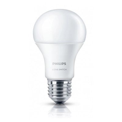 Philips E27 (grand) culot Source de lumière blanche Nigel, 5,5w 2700K (Extra blanc chaud)