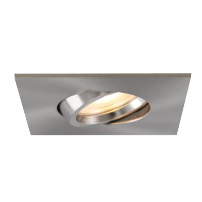 Spot encastré salle de bain nickel en aluminium, Jill, IP44