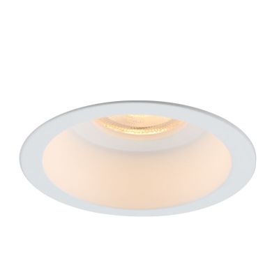 Spot encastré blanc en aluminium, Tyron