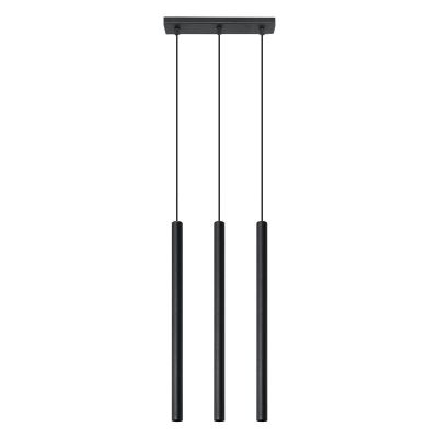 Suspension en aluminium noire, Hillary