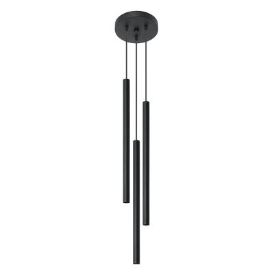 Suspension en aluminium noire, Hillary