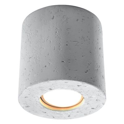 Spot en saillie en béton gris, Amely