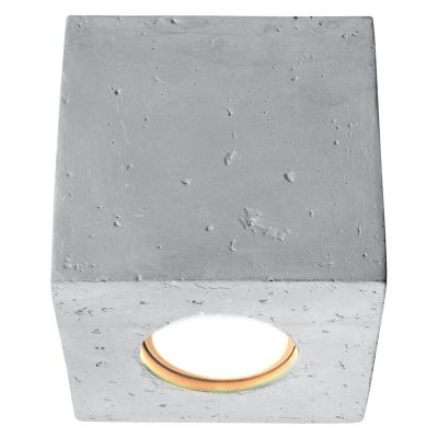 Spot en saillie en béton gris, Andro