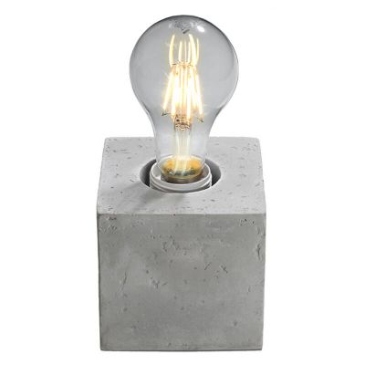 Lampe de table en béton grise, Anniko