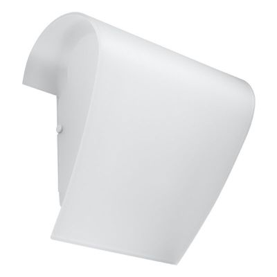 Applique murale en verre blanche, Matias