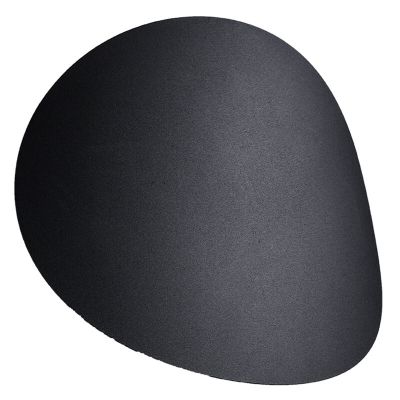 Applique up and down en aluminium noire, Jildou