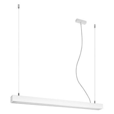 Suspension en aluminium blanche, Mascha, 31W, 3000K LED