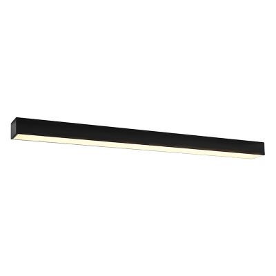 Plafonnier en aluminium noir, Mascha, 31W, 3000K LED