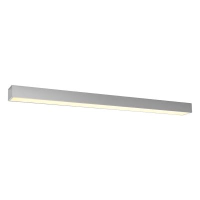 Plafonnier en aluminium gris, Mascha, 31W, 3000K LED