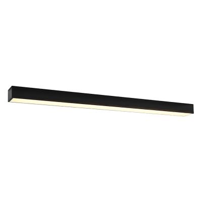 Plafonnier en aluminium noir, Mascha, 38W, 3000K LED