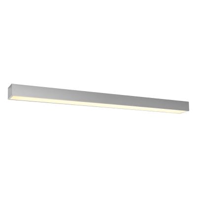 Plafonnier en aluminium gris, Mascha, 38W, 3000K LED