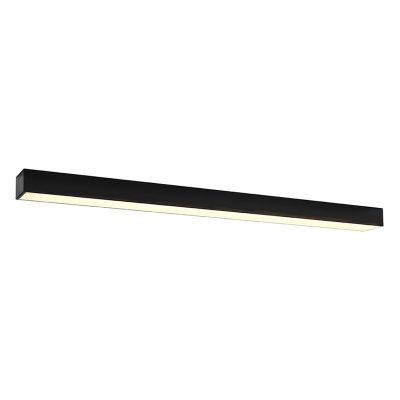Applique murale en aluminium noire, Mascha, 48W, 3000K LED