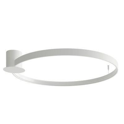 Lampe plafond en aluminium blanche, Ringo, 50W, 3000K LED