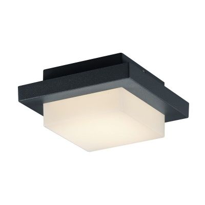 Luminaire extérieur en aluminium anthracite, Bletchley, 3,5W, 3000K LED, IP54