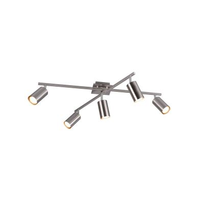 Lampe plafond moderne nickel, Kaso
