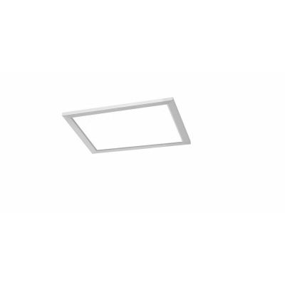 Lampe plafond moderne nickel, Badria, 15W, 3000K LED