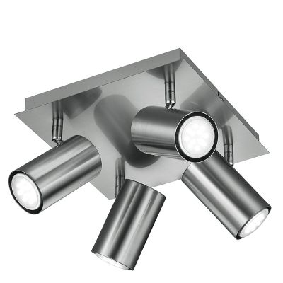 Spot plafond moderne nickel, Kaso