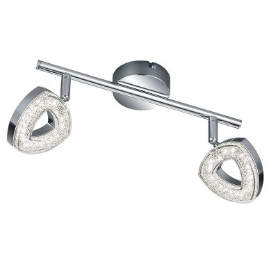 Applique murale moderne chromée, Vayannah, 4,5W, 3000K LED