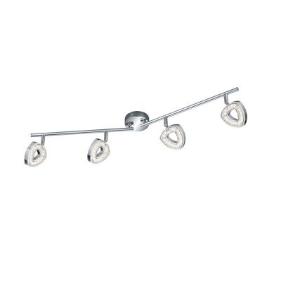 Applique murale moderne chromée, Vayannah, 4,5W, 3000K LED