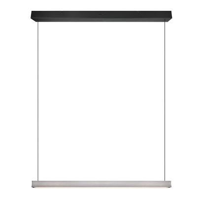 Suspension moderne nickel, Wishal, 29W, white switch LED, gradable en 3 étapes