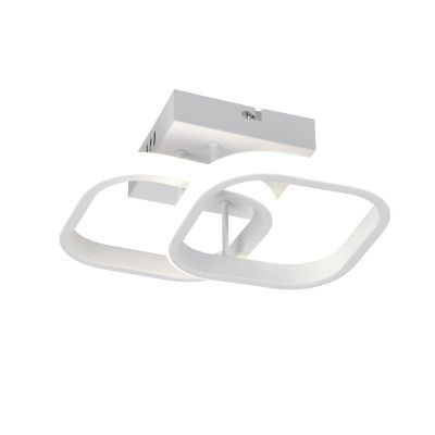 Plafonnier design blanc, Yasser, 7W, 4000K LED