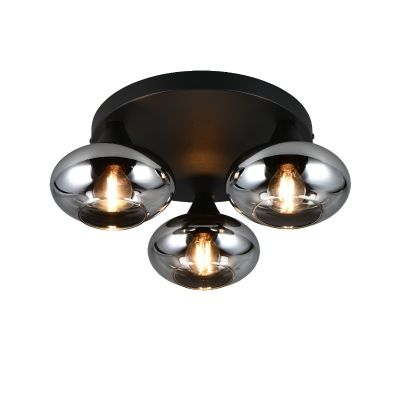 Plafonnier design noir, Veere