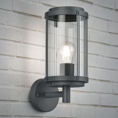 Luminaire extérieur industrielle anthracite, Sammy, IP44