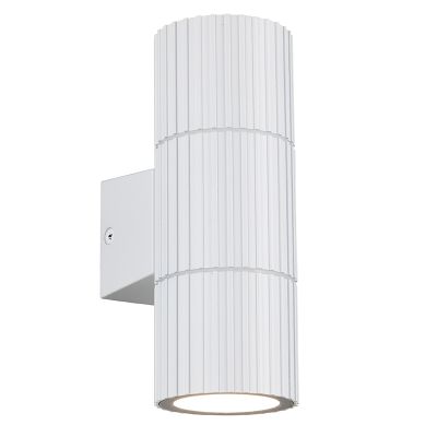 Applique up and down moderne blanche, Orazio, IP44