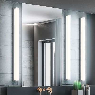 Applique salle de bain moderne chromée, Celesta, 20W, 3000K LED, IP44