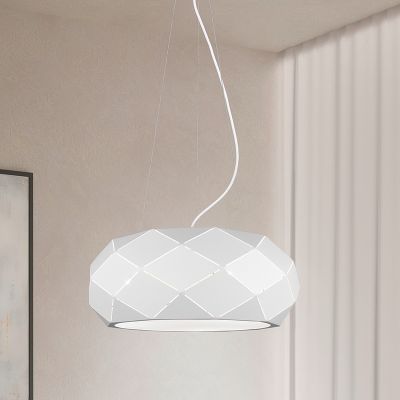 Suspension moderne blanche, Soloro